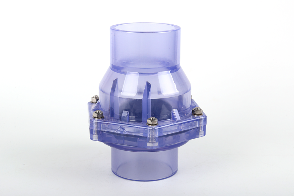 响水透明翻板式止回阀